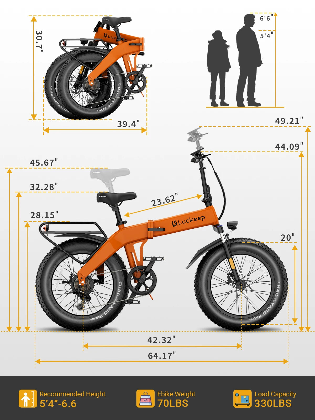 Luckep X1 Lite Folding Electric Bike