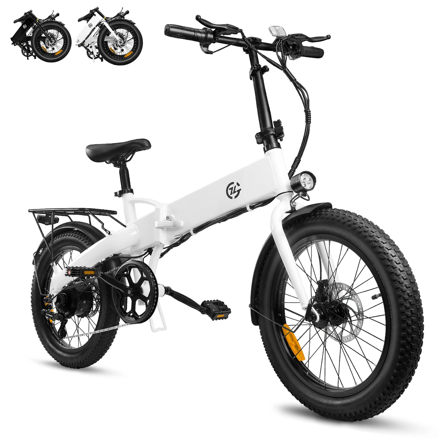 500W Engine Adult Folding Electric Bike