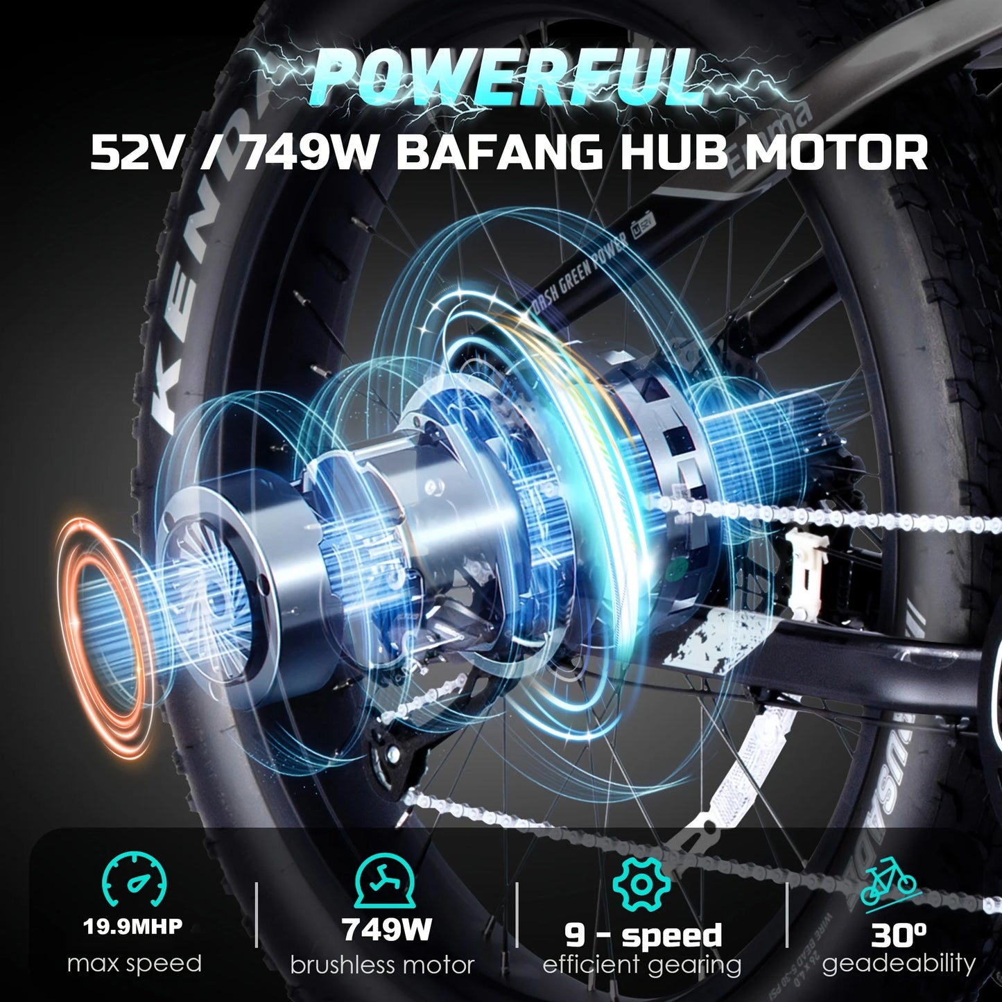 Adult front shock absorber Electric Bike