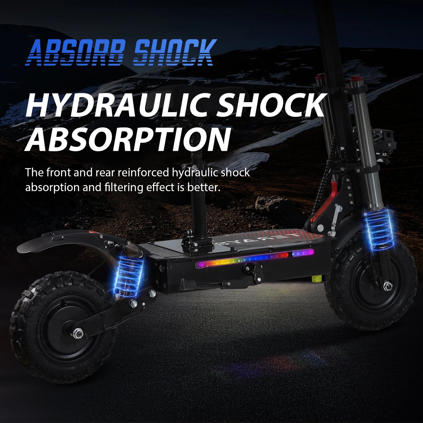 6000W High Power Adult Electric Scooter