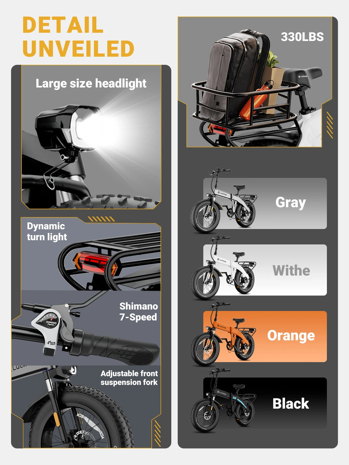Luckep X1 Lite Folding Electric Bike