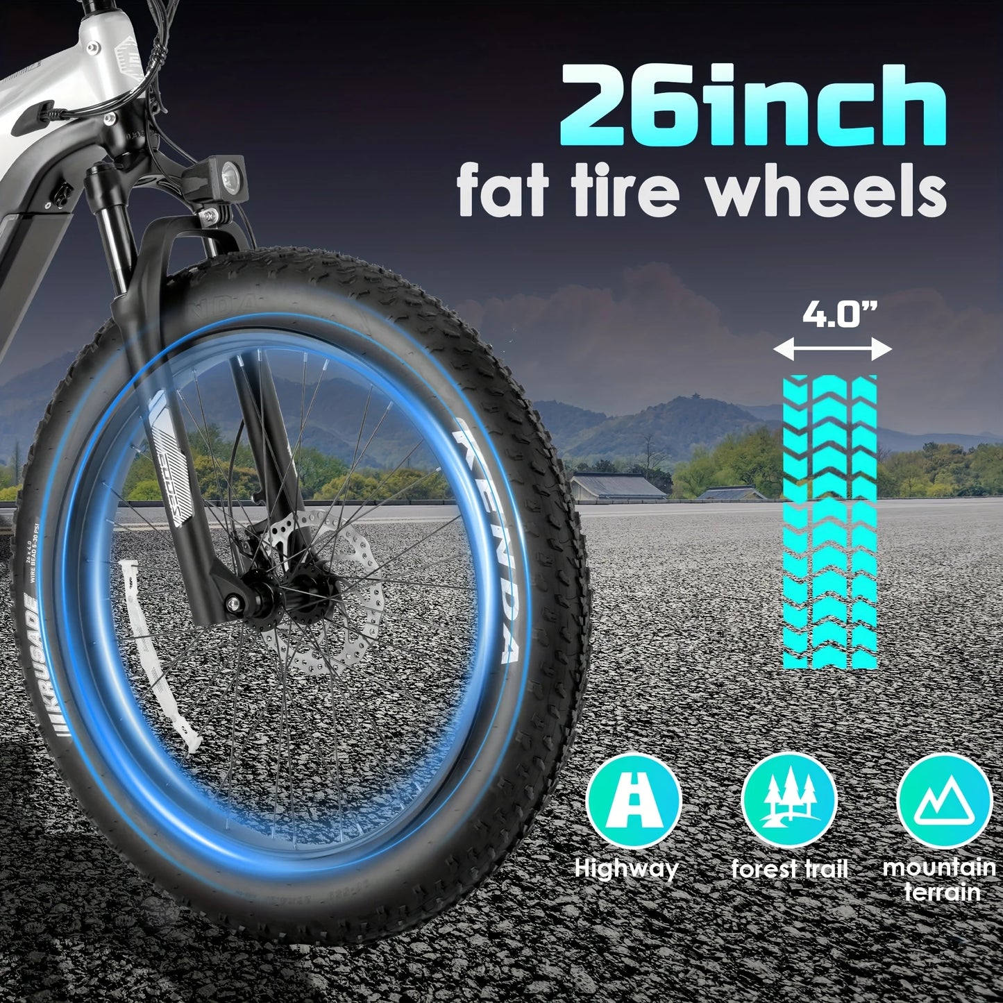 Adult front shock absorber Electric Bike