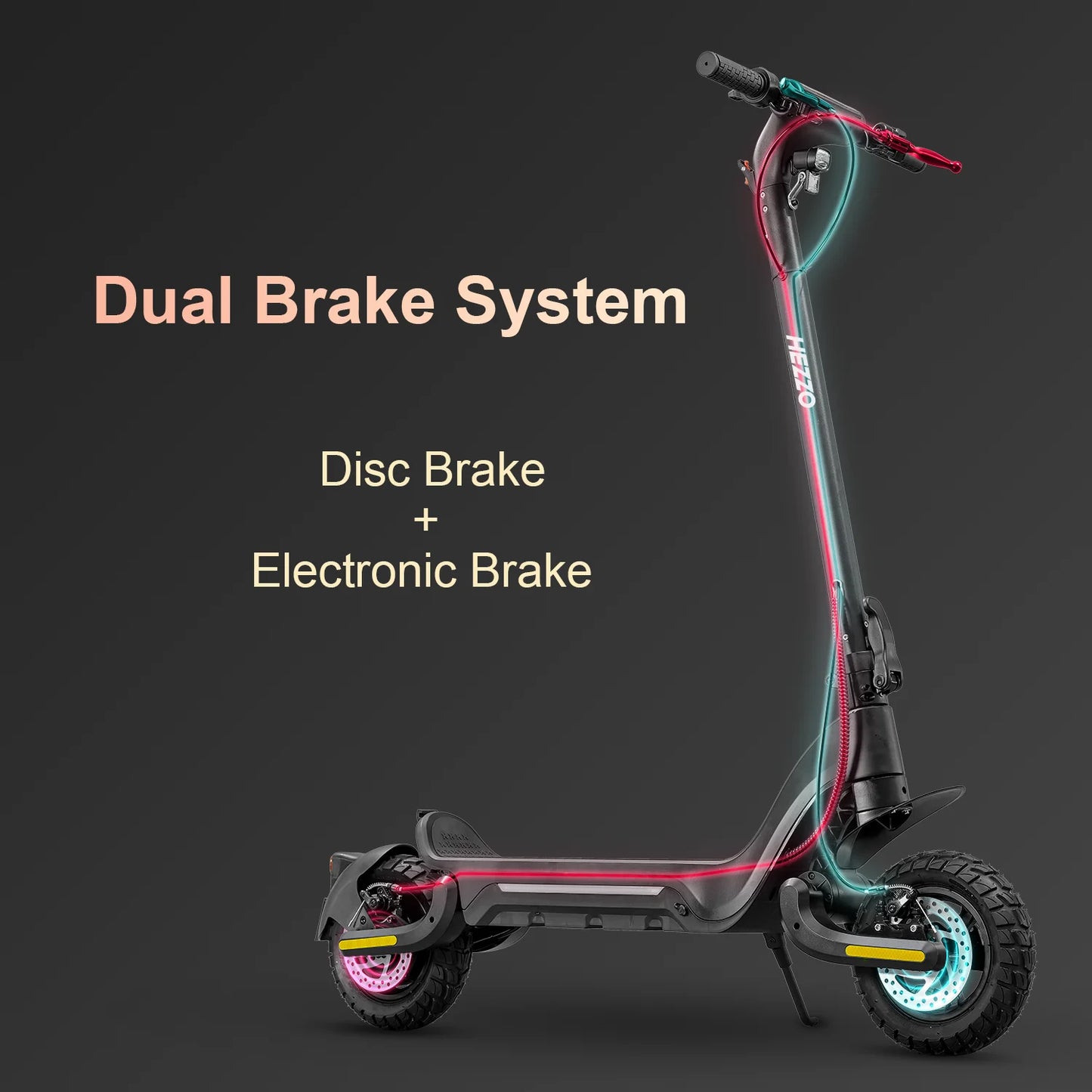 48V 1600W HEZZO Electric Scooter