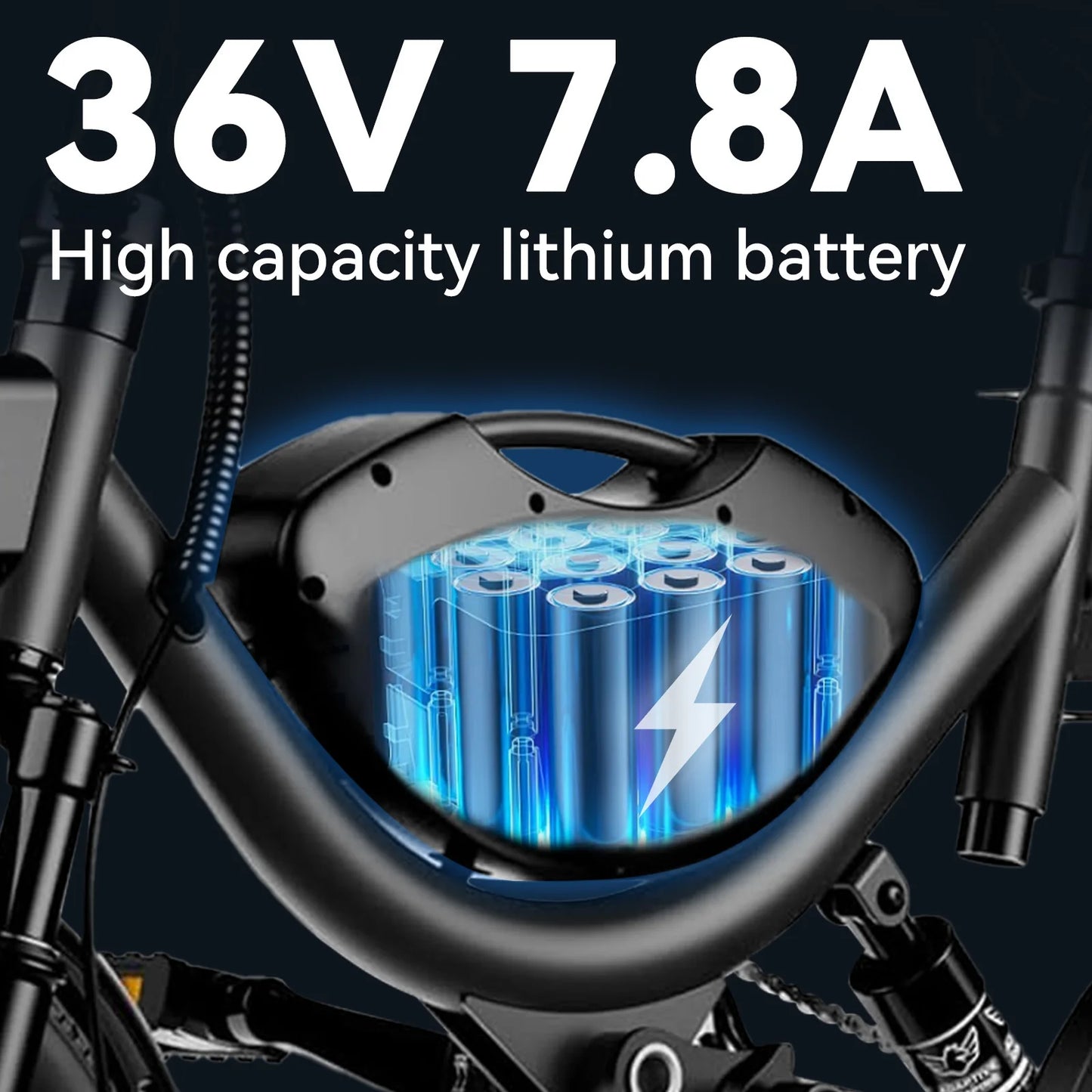 715W Peak Folding Electric Bike
