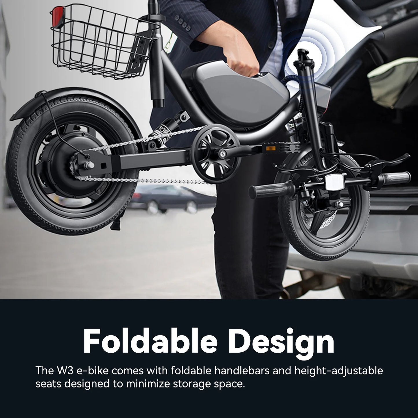 715W Peak Folding Electric Bike
