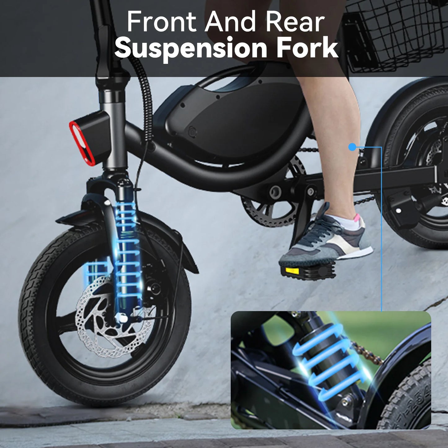 715W Peak Folding Electric Bike