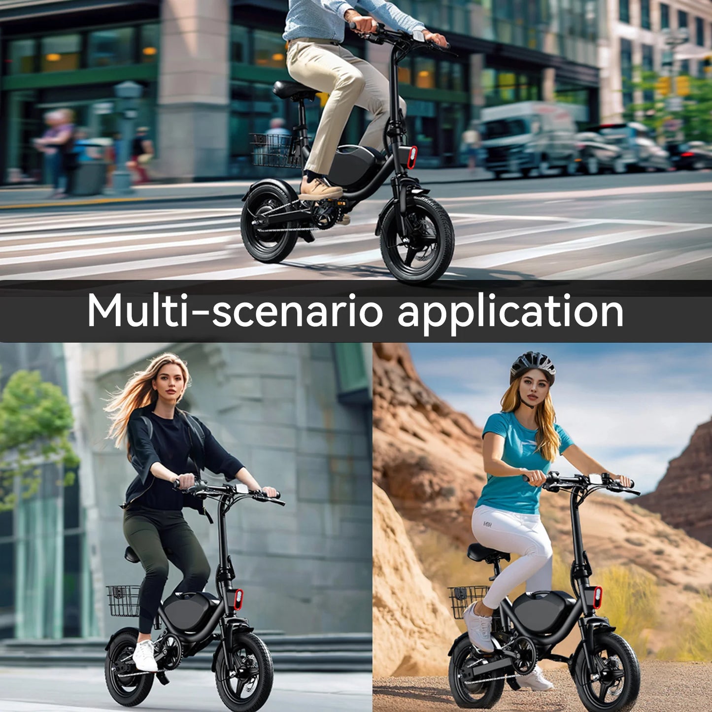 715W Peak Folding Electric Bike