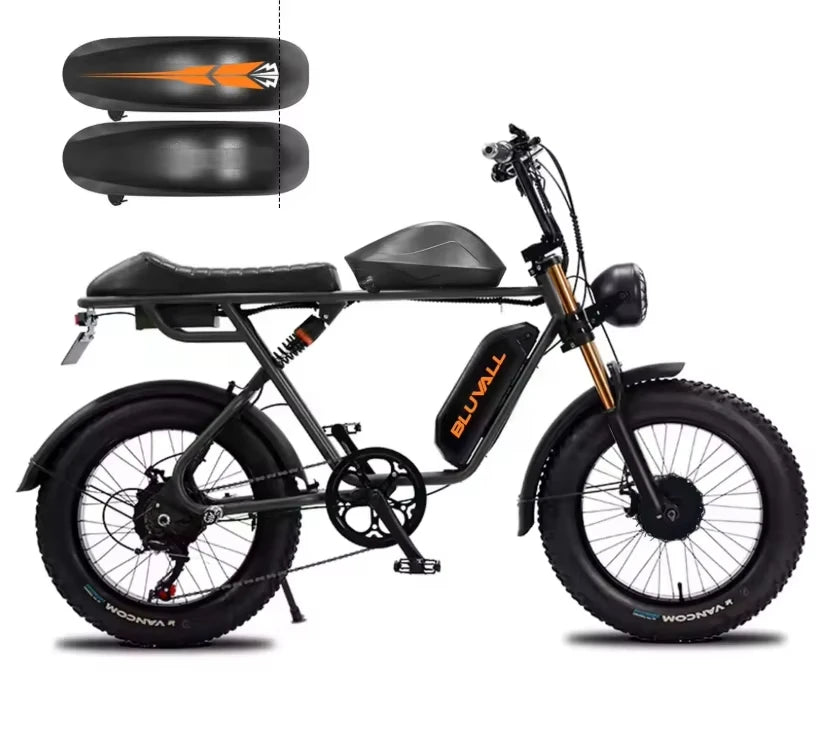 K10 2000W motor 52V46AH Electric Bike
